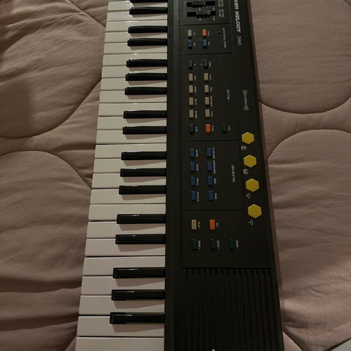 Silver Melody Z4943 collectible harmonium like new with box