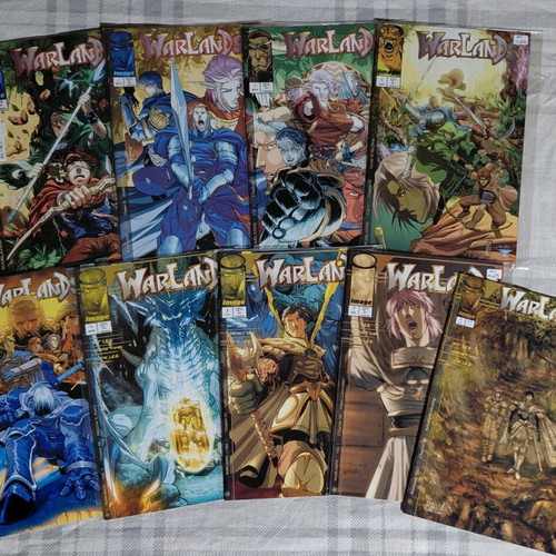 Warlands set issues 1-9 like new, Image Comics, English