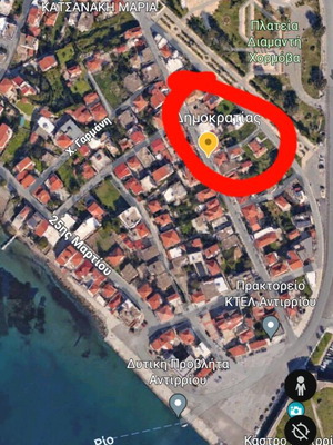 Οικόπεδο γωνιακό 70 τμ εντός σχεδίου κοντά στη θάλασσα και το κάστρο