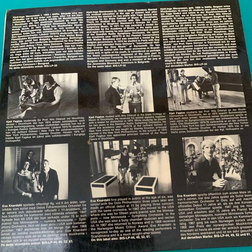 Virtuoso Clarinet record used