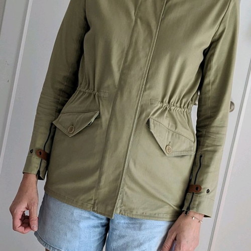 Lacoste safari jacket vintage, used, size S
