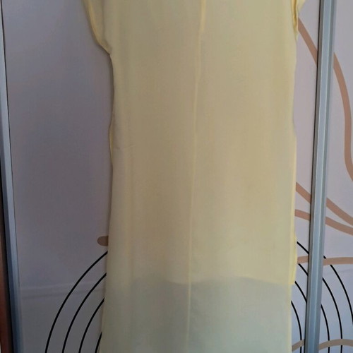 Long asymmetrical blouse yellow Hyper like new