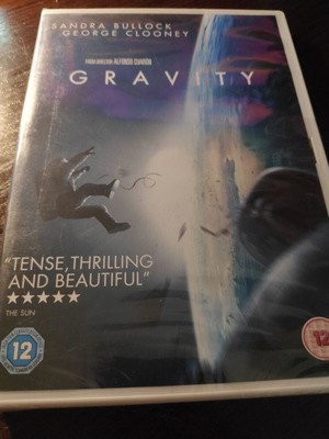 Gravity DVD new, sci-fi movie with English subtitles