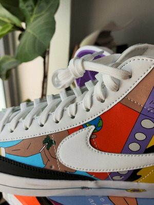 Nike Blazer Mid 77 Flyleather Ruohan Wang new, multicolor
