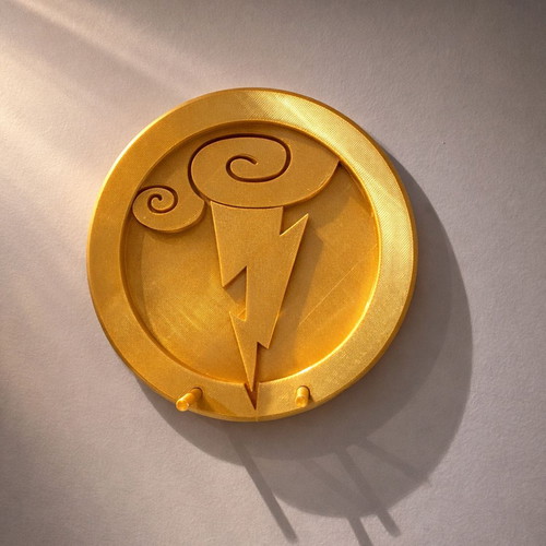 3D Printed Heracles Sword with Wall Mount New