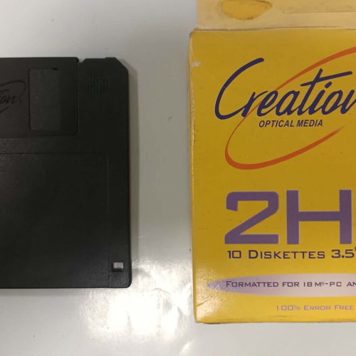 Creation 2HD 3.5 Floppy Disks New
