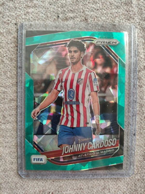 Johnny Cardoso Green Prizm card like new