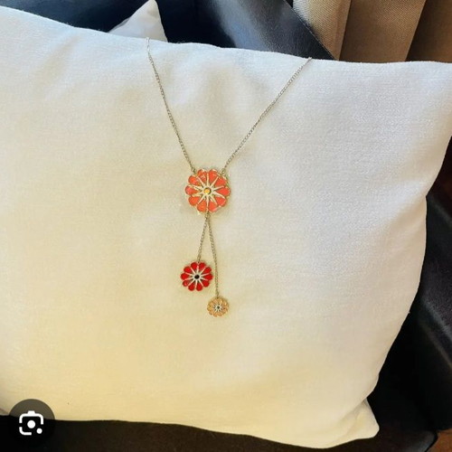 Ellie Saab long necklace new multicolor