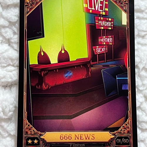 Hazbin Hotel trading cards new