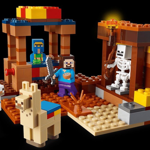 Lego Minecraft set 21167 The Trading Post used