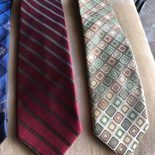 Men's ties new, pack of 4 multicolored