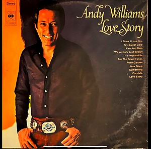 Andy Williams - Love story (LP). 1971. VG / VG+