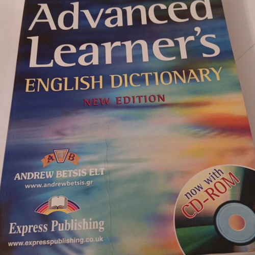 English Dictionary for Advanced Learners Used