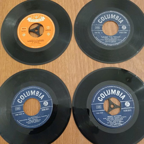45 rpm records used, pack of 4, classical music
