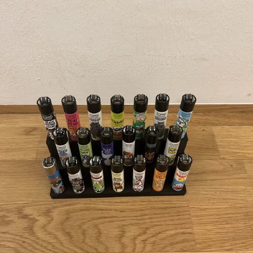 Clipper lighter display stand new