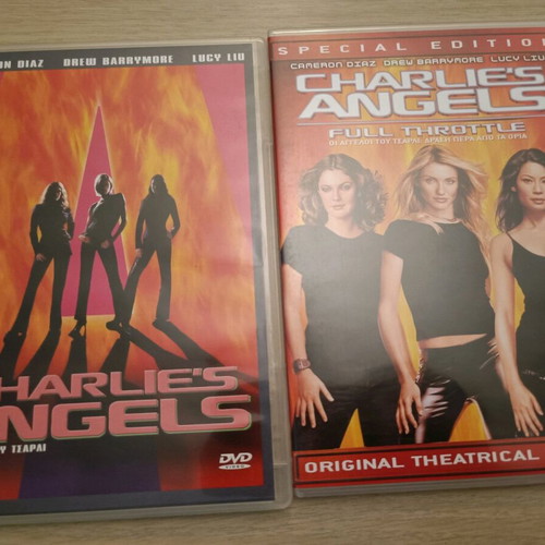 Charlie's Angels DVD used, pack of 2