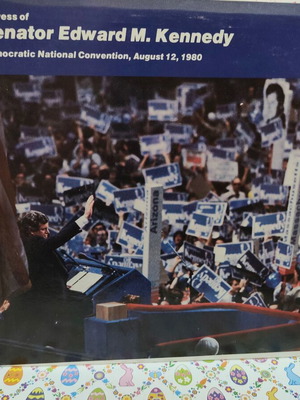 Address of Senator Edward M. Kennedy Democratic National Convention 1980 δίσκος βινύλιο μεταχειρισμένο