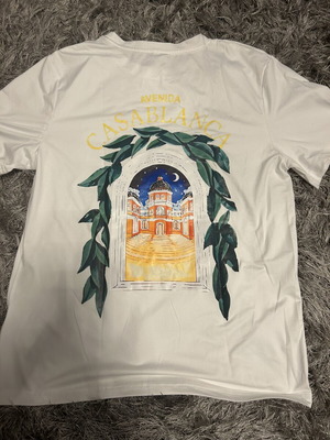 Casablanca small white T-shirt