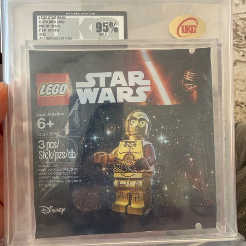 Lego Star Wars C-3PO (Red Arm) promotional 2015 new, UKG 95% GOLD