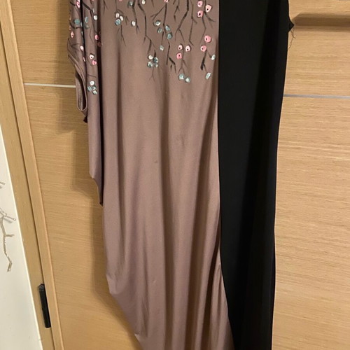 Hand-painted dress new, simple and elegant