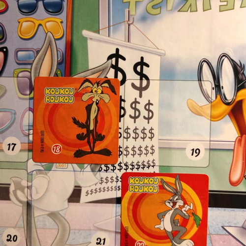 Looney Tunes Koukou Roukou Album 2016-17 used