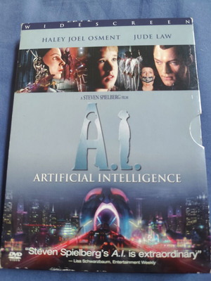 Artificial Intelligence DVD like new with Greek subtitles