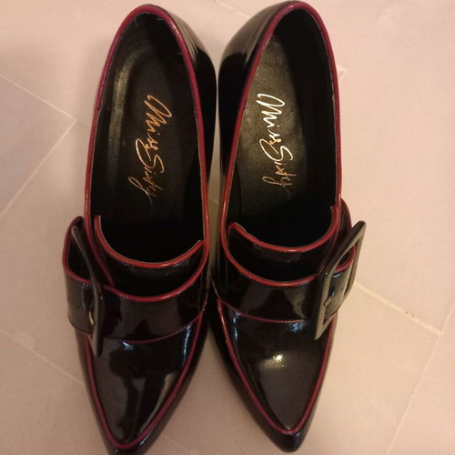 Miss Sixty black pumps used