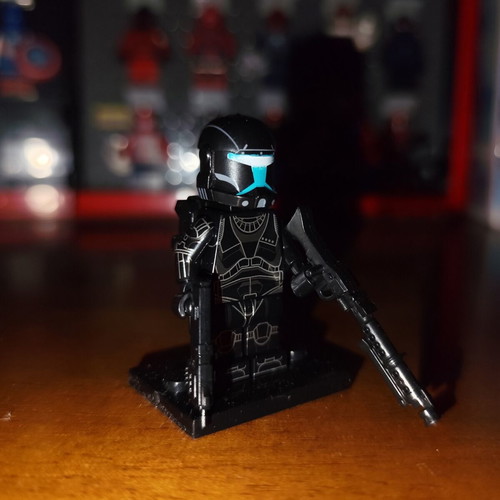 Omega Squad Commando Lego minifigure with accessories