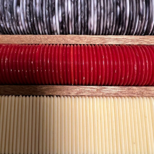 Poker chips used, vintage
