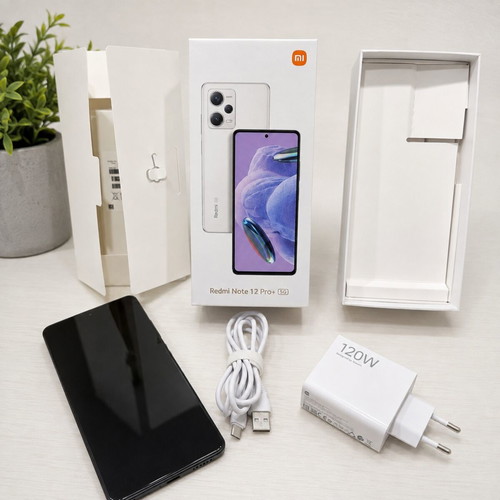 Xiaomi Redmi Note 12 Pro+ 5G 8GB/256GB Black like new, full package