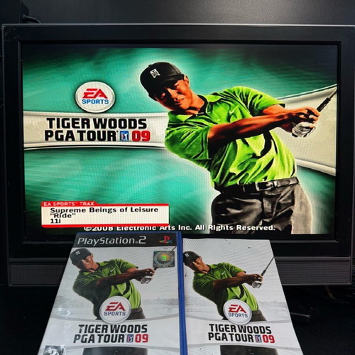 Tiger Woods 09 PlayStation 2 game used