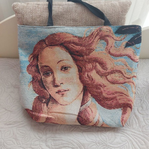 Aphrodite Emerging shoulder bag like new, A To Z Greek
