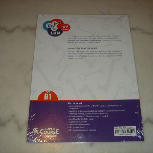 The Key to LRN CEF B1 new English language book