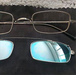 Channel Γυαλιά μυωπίας με έξτρα κλιπ γυαλιά ηλίου καθρεφτες
