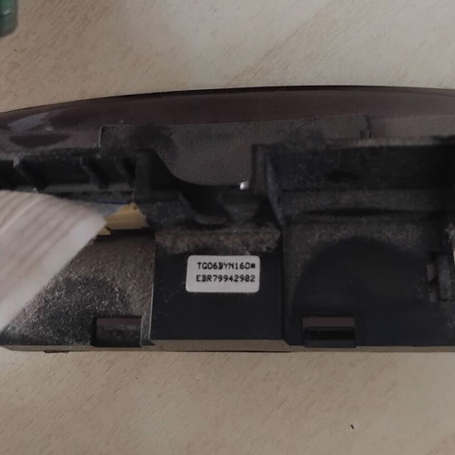 LG EBR79942902 joystick button used, TV control panel