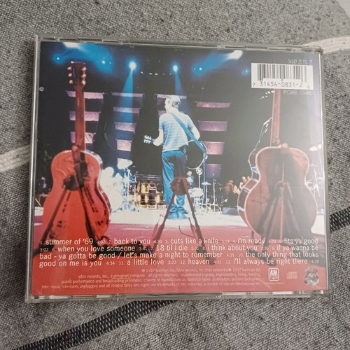 Bryan Adams Unplugged CD album new, rock