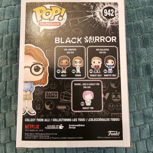 Yorkie black mirror funko pop