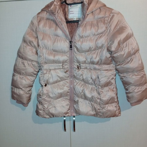 New College Girls' Winter Jacket 6Y Like New Pink