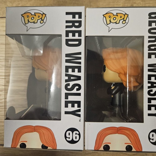 George and Fred Weasley Funko Pops like new