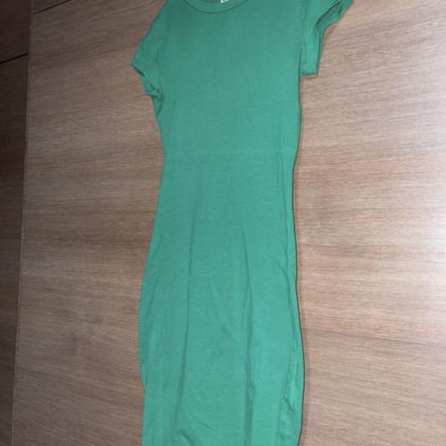 green strapless summer dress Stolen Love Strapless Maxi Dress Blue / Green Ombre main image 1