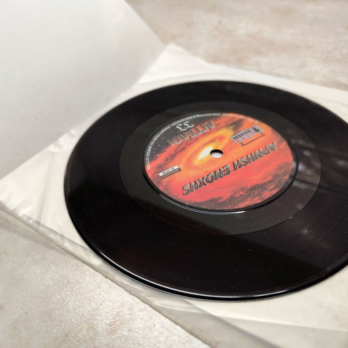 Άρνηση Ενοχής Πολύ Αργά / Άγγελοι Vinyl 7" 45 RPM new, Greek trash hardcore punk