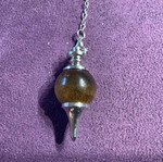 Tiger's Eye Authentic Stone Pendulum