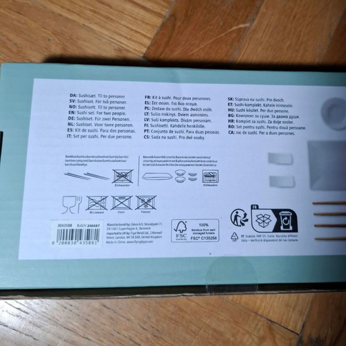 Sushi set romantic for two people new in original packaging