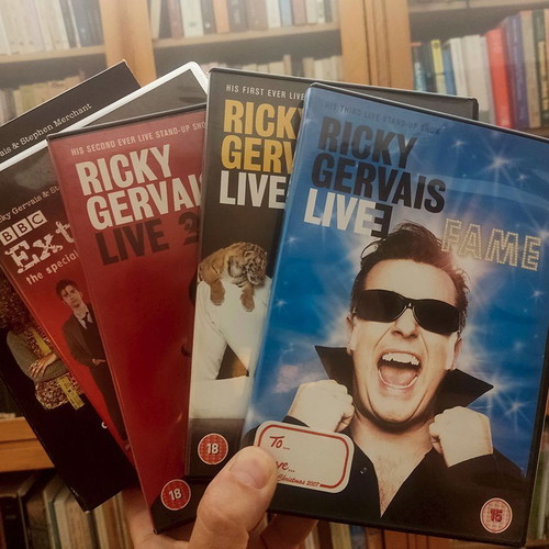 Ricky Gervais 6 DVD like new with subtitles