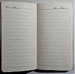  Καφέ, κίτρινο σημειωματάριο/ημερολόγιο/τετράδιο με γκλιτερ