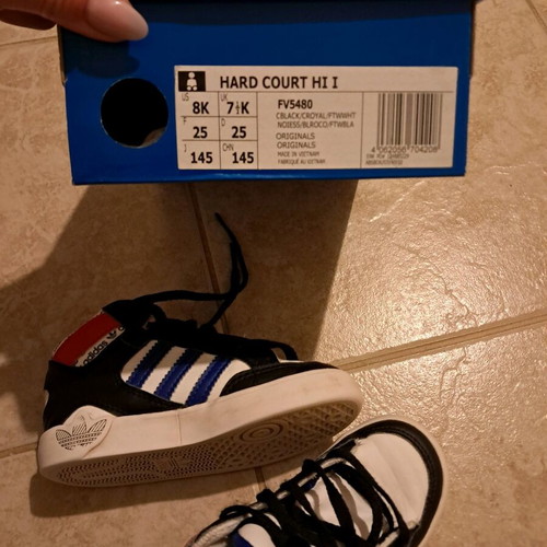 Adidas kids boots used, size 25