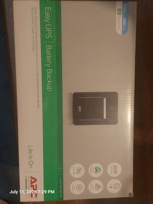 APC UPS BVX1200LI new, unopened