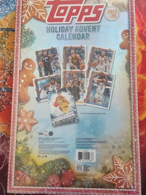 Topps 2025/26 Holiday Advent Calendar sealed box