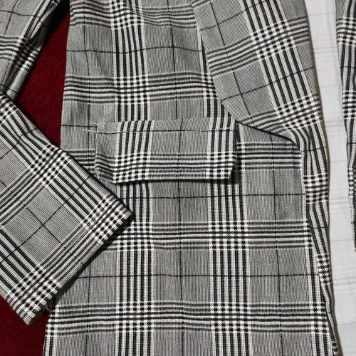 Celestino checked jacket size S-M, unlined, multicolor