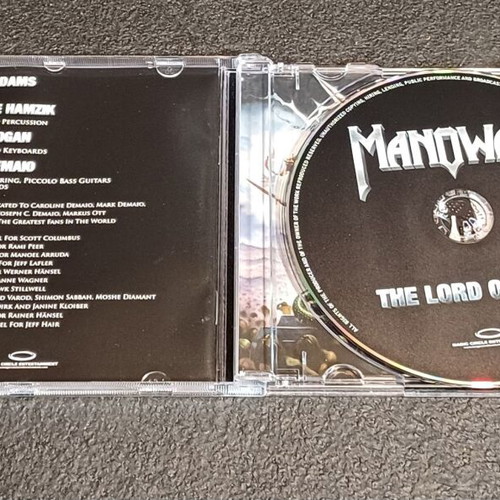 Manowar Complete Discography 11 CDs Used, Heavy Metal